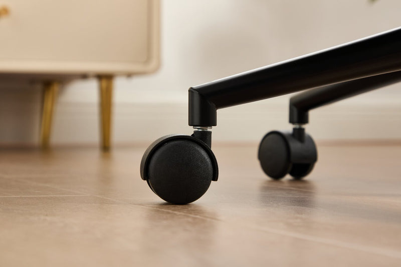 Chaise de bureau pivotante Stevie de 23 po à hauteur réglable - grise 