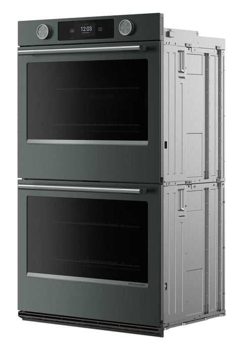 Four mural double intelligent électrique KitchenAid de 30 po - genièvre - KOED730SJP
