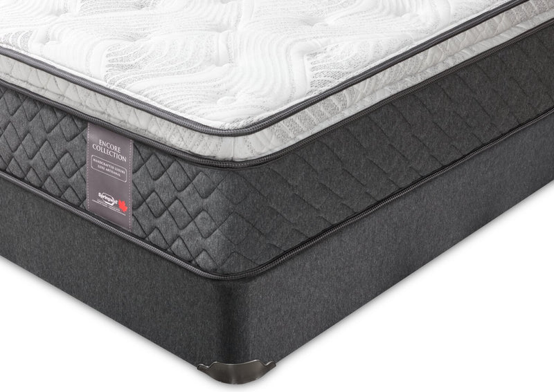 Ensemble matelas moyen à plateau-coussin Encore Atmosphere de Springwall pour lit simple 