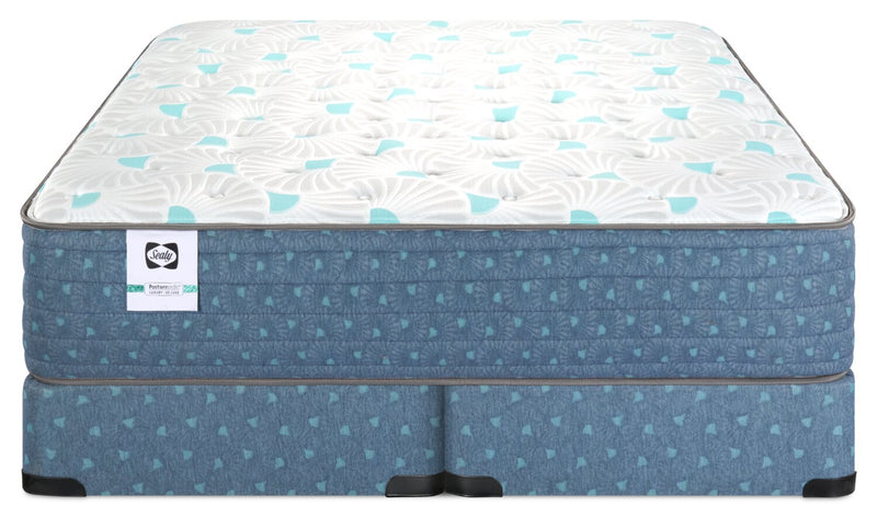 Ensemble Matelas à plateau régulier Cabo Resort Luxury Posturepedic Crown Jewel de Sealy pour très grand lit