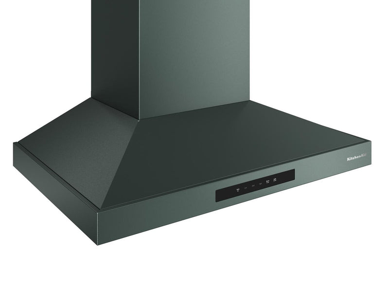 Hotte de cuisinière murale KitchenAid de 36 po de style auvent à 4 vitesses - genévrier - KVWC736SJP