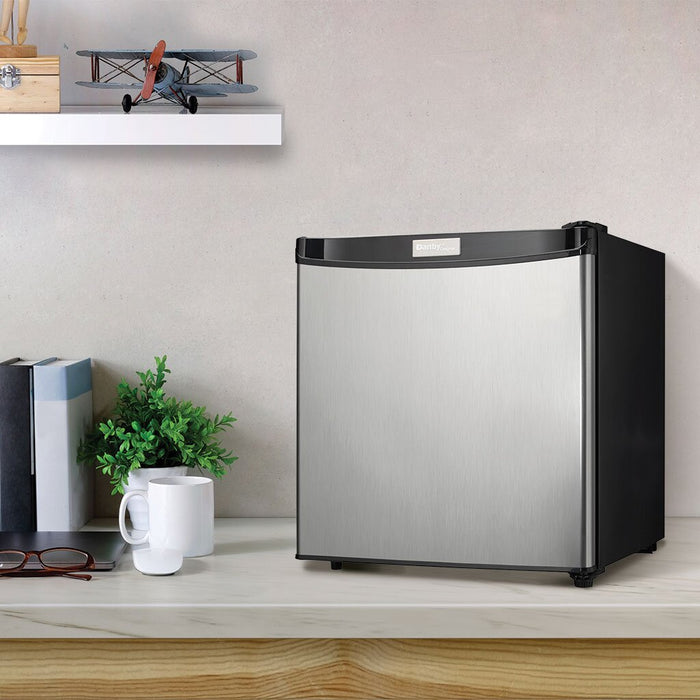 Mini réfrigérateur Danby de 1,6 pi³ et de 17,7 po à 1 porte - acier inoxydable - DCR016A3BSLDD