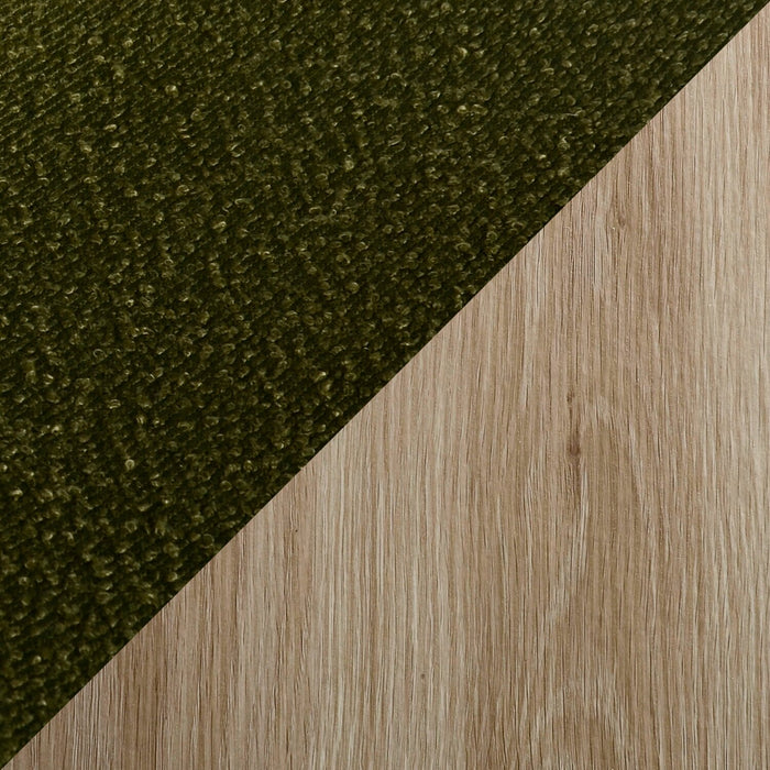 Ensemble de salle à manger Joss 7 pièces avec table et 6 chaises - rallonge papillon 63 po à 86,5 po (L), métal - naturel et vert