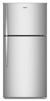 Réfrigérateur Whirlpool de 19 pi³ et de 29,5 po à congélateur supérieur avec refroidissement à couverture totale - noir - WRTX7419SB