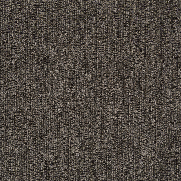 Pouf de rangement Lennox de 40 po fabriqué au Canada en tissu de chenille - gris