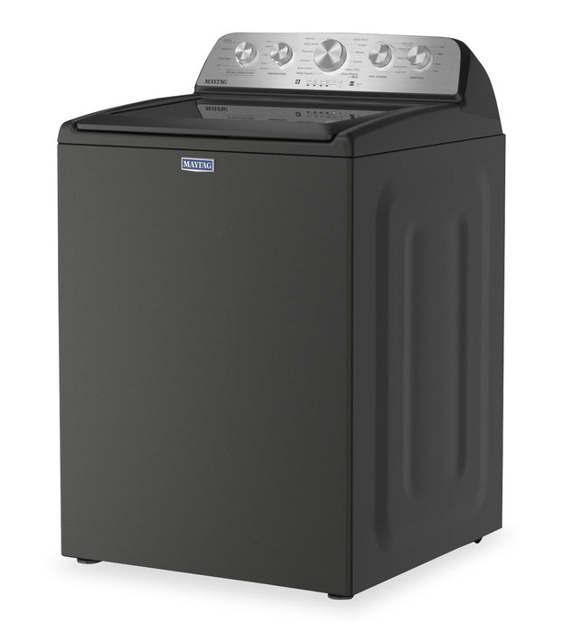 Laveuse Maytag à chargement par le haut de 5,5 pi3 avec turbine et option Animal Pet Pro - noir volcan - MTW5600RU