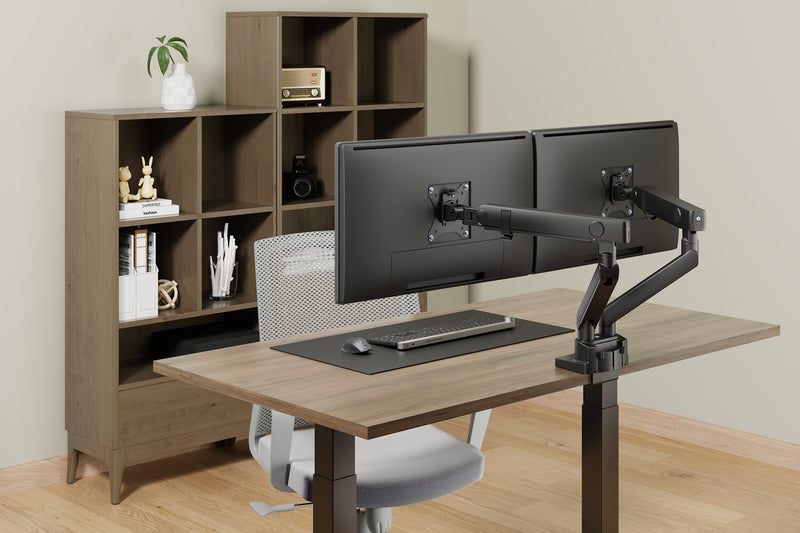 Support pour moniteur à bras double à profil bas Ultralink Performance Premium Pro pour écrans de 17 po à 35 po (ULPMAPM2)