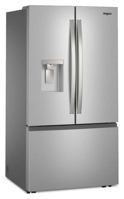 Ensemble de 3 électroménagers Whirlpool pour la cuisine - acier inoxydable résistant aux traces de doigts