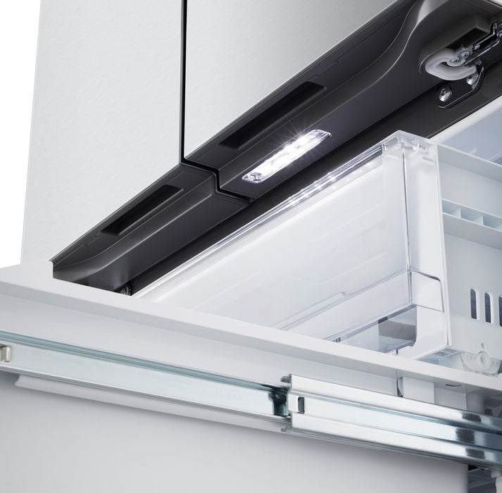 Réfrigérateur intelligent LG de 33 po et de 25 pi³ à portes françaises avec machine à glaçons - acier inoxydable - LF25S6200S