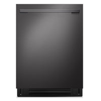 Lave-vaisselle encastré LG à 42 dBA de 24 po avec commandes sur le dessus et QuadWashMD Pro - acier inoxydable noir - LDNTH753D