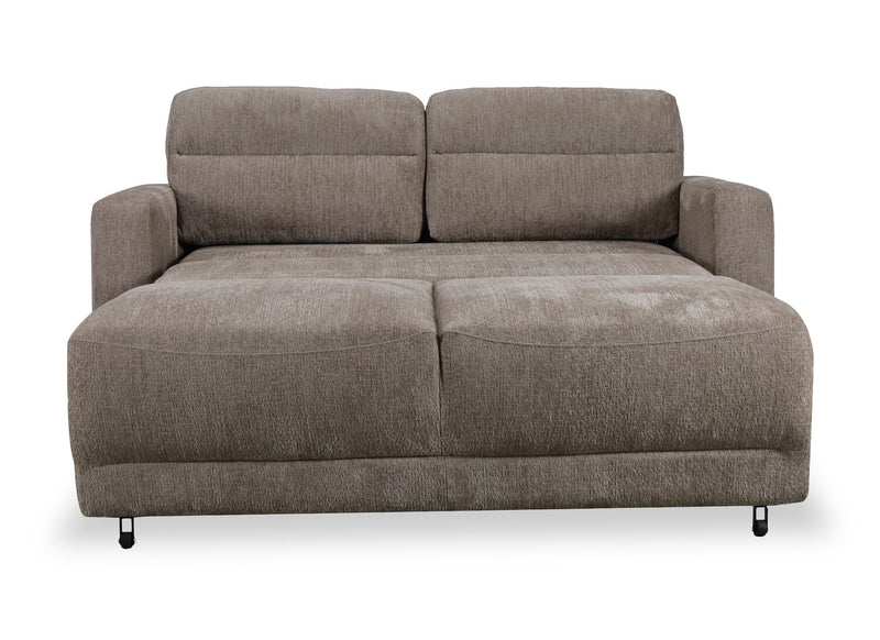 Sofa-lit électrique Hush 72 po - gris foncé