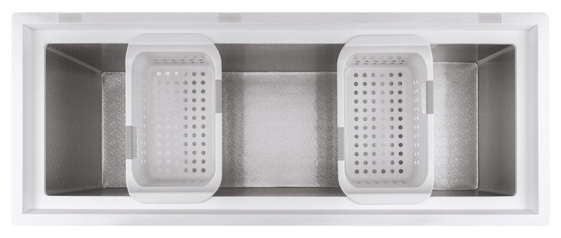 Congélateur coffre GE à dégivrage manuel de 15,7 pi3 - FCM16SLWW