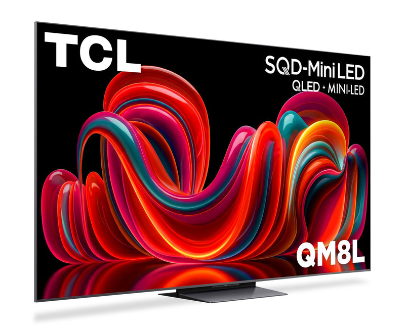 Téléviseur intelligent SQD Mini DEL TCL QM8L 4K de 65 po avec Google TV (65QM8L) - modèle 2026