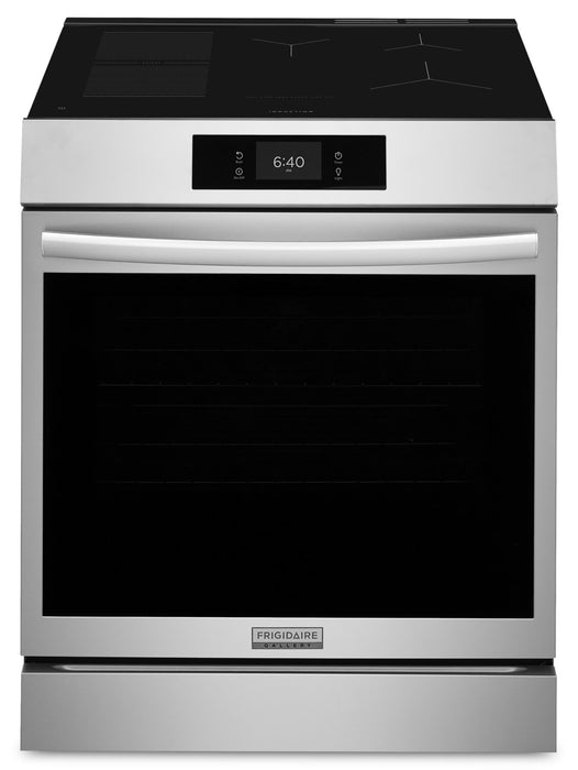 Cuisinière à induction Frigidaire Gallery de 6,2 pi³ avec pizza cuite sur pierre - acier inoxydable Smudge-ProofMD - GCFI307CBF