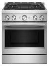 Cuisinière à gaz KitchenAid de 4,1 pi3 avec mode de friture à air sans préchauffage - acier inoxydable - KFGS930SSS
