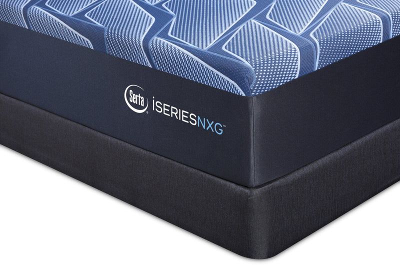 Ensemble matelas luxueux moelleux à plateau régulier NXG1400 iSeries de Serta pour très grand lit