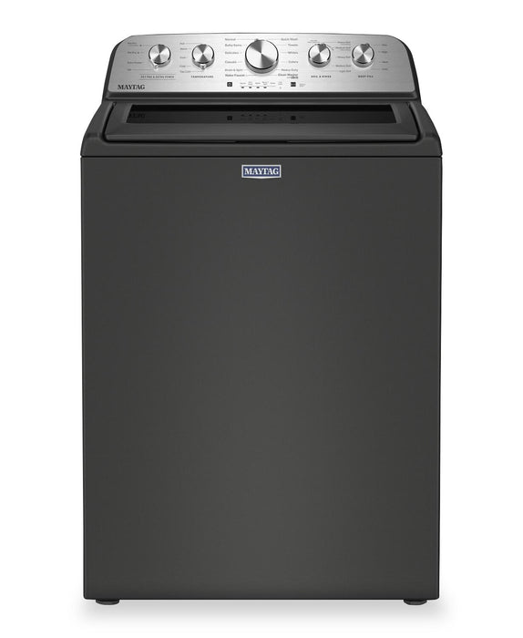 Laveuse Maytag à chargement par le haut de 5,4 pi3 avec agitateur et option Animal Pet Pro - noir volcan - MTW5605RU
