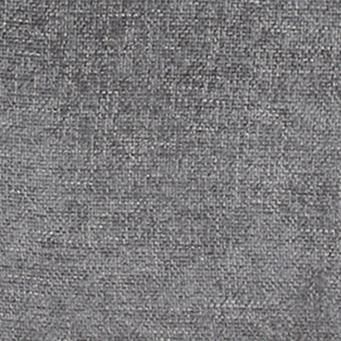 Sofa-lit sectionnel de droite avec grand lit Aubrey de 114 po de style européen en tissu de chenille avec pattes en bois - gris