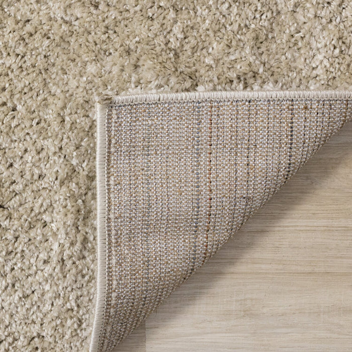 Carpette à poil long Pascal beige - 7 pi 10 po x 10 pi 6 po
