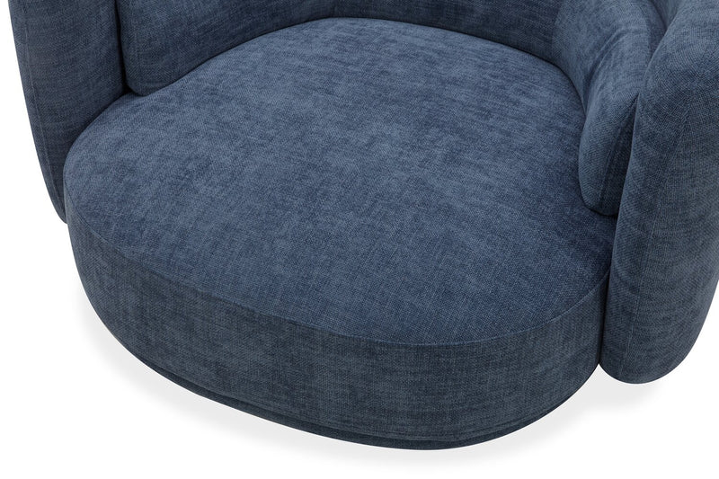Fauteuil Davvero - bleu marine 