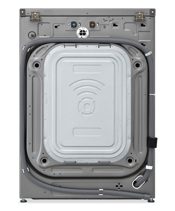 Laveuse à la vapeur intelligente haute efficacité LG à chargement frontal de 5,8 pi3 - acier graphite - WM5800HVA
