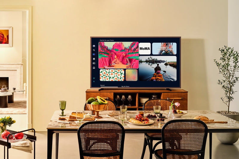 Téléviseur intelligent Neo QLED SAMSUNG LS03FW The Frame UHD 4K de 85 po avec Vision AI et système d’exploitation Tizen (QN85LS03FWFXZC) - modèle 2025