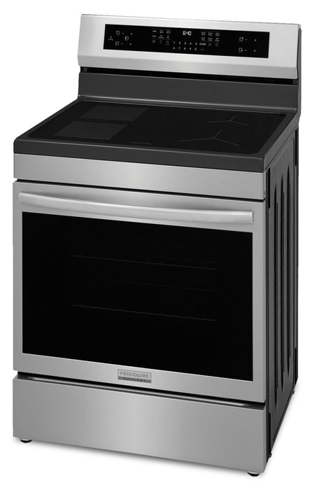 Cuisinière à induction Frigidaire Gallery de 5,3 pi³ avec commandes à l’arrière - acier inoxydable - GCRI306CBF