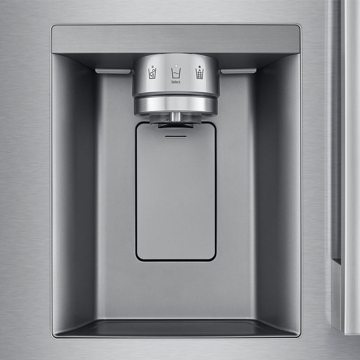 Réfrigérateur LG de 33 po et de 25 pi³ de profondeur standard à portes françaises - acier inoxydable - LF25H6330S