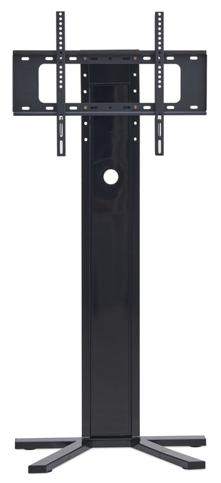 Meuble pour téléviseur Miller avec support et système de gestion des câbles pour téléviseurs jusqu’à 80 po - noir