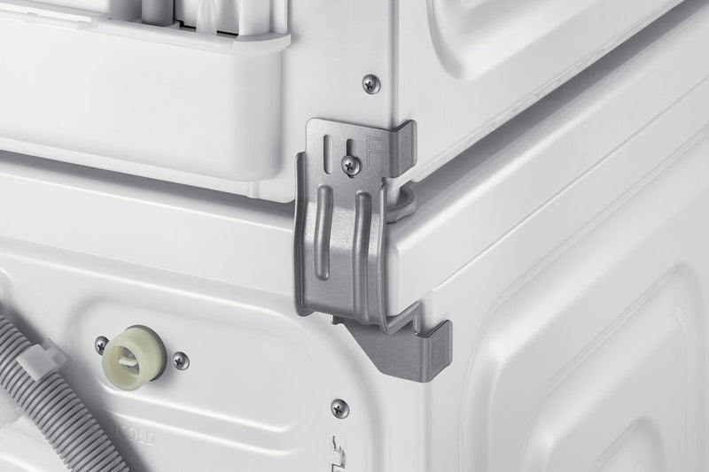 Trousse de superposition Samsung pour ensemble compact pour la buanderie à chargement frontal - argentée - SKK-DF/A1