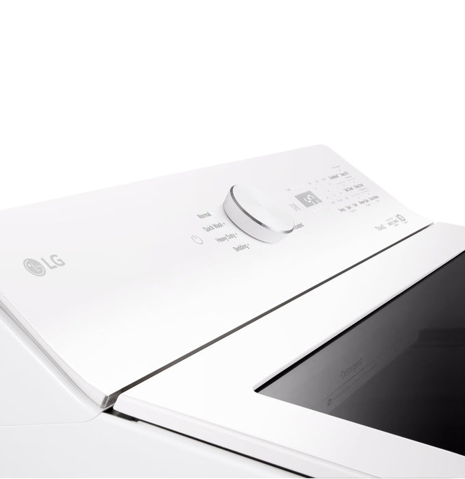 Laveuse intelligente LG à chargement par le haut de 5,6 pi3 avec EasyUnload - essence blanche - WT8205CW