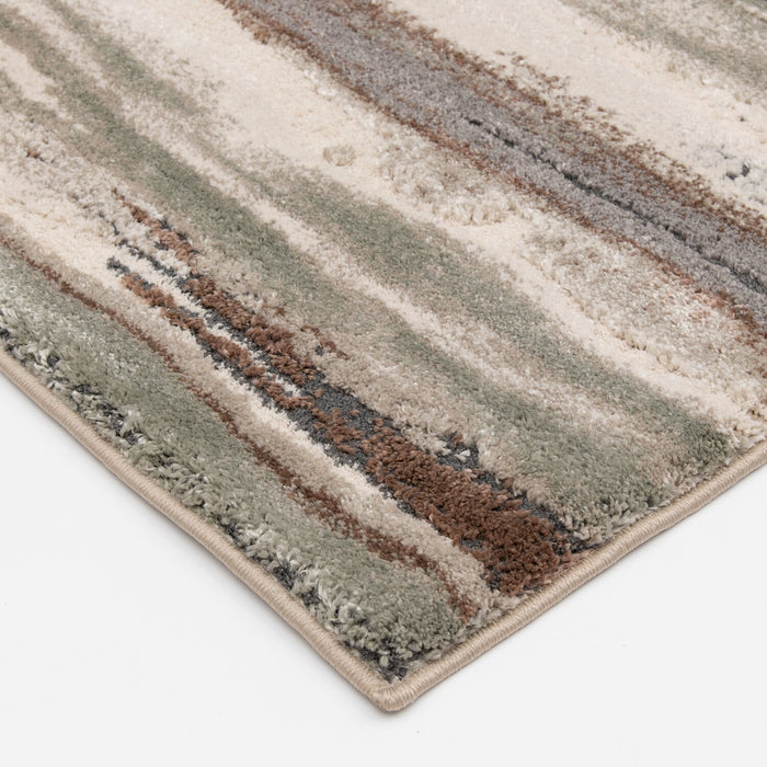 Carpette Birch tissée à la machine de 7 pi x 10 pi - multicolore 