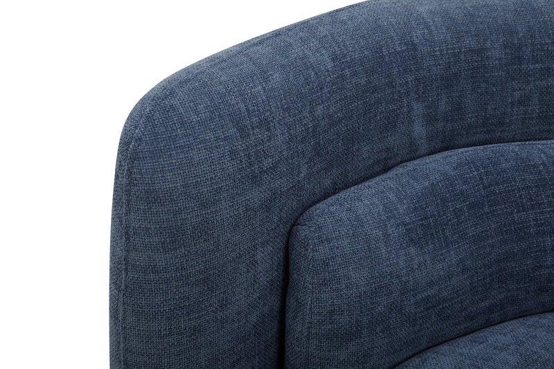 Fauteuil Davvero - bleu marine 