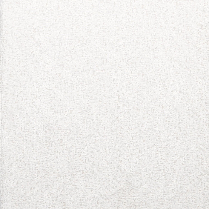 Fauteuil d’appoint Adley 28 po en tissu de chenille avec accoudoirs et pattes en bois - blanc albâtre