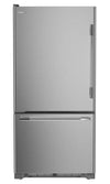 Réfrigérateur KitchenAid de 22 pi³ et de 33 po de profondeur standard à congélateur inférieur - KRBL133SPS