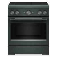 Cuisinière KitchenAid de 4,1 pi3 et de 30 po à convection avec friture à air sans préchauffage - genévrier - KFIS930SJP