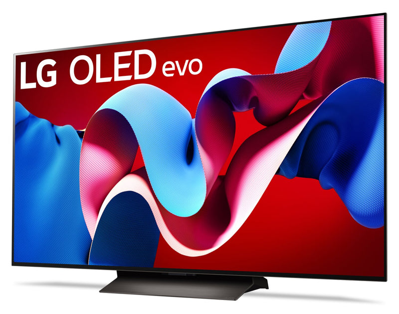 Téléviseur intelligent DELO evo LG 4K de 55 po à 120 Hz avec HDR10, webOS et FreeSyncMC AMD (OLED55C4PUA)