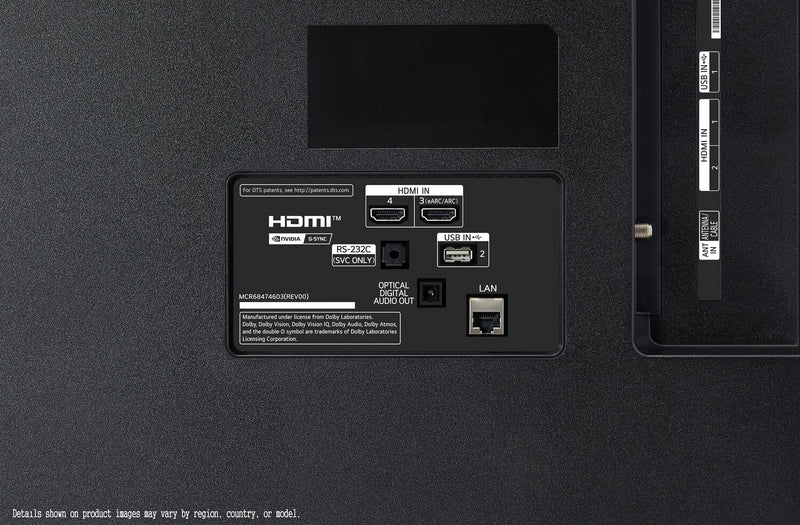 Téléviseur intelligent DELO LG 4K de 55 po à 120 Hz avec HDR10, webOS et FreeSyncMC AMD (OLED55B4PUA)