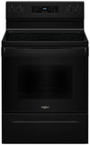 Cuisinière électrique Whirlpool de 5,3 pi³ avec autonettoyage - noire - YWFES3530RB