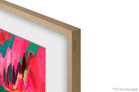  Cadre décoratif personnalisable pour téléviseur The Frame Pro de 75 po de Samsung - teck moderne