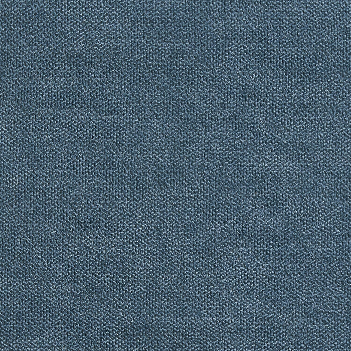 Sofa sectionnel de gauche Metro 2 pièces en tissu avec fauteuil long et coussins de siège capitonnés - bleu denim