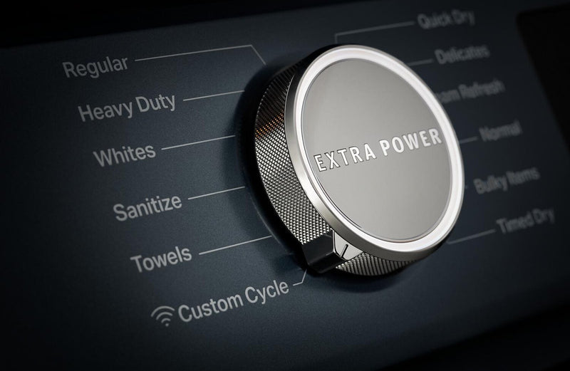 Sécheuse à gaz intelligente Pet Pro de 7,4 pi3 de Maytag - acier minuit - MGD7020RF