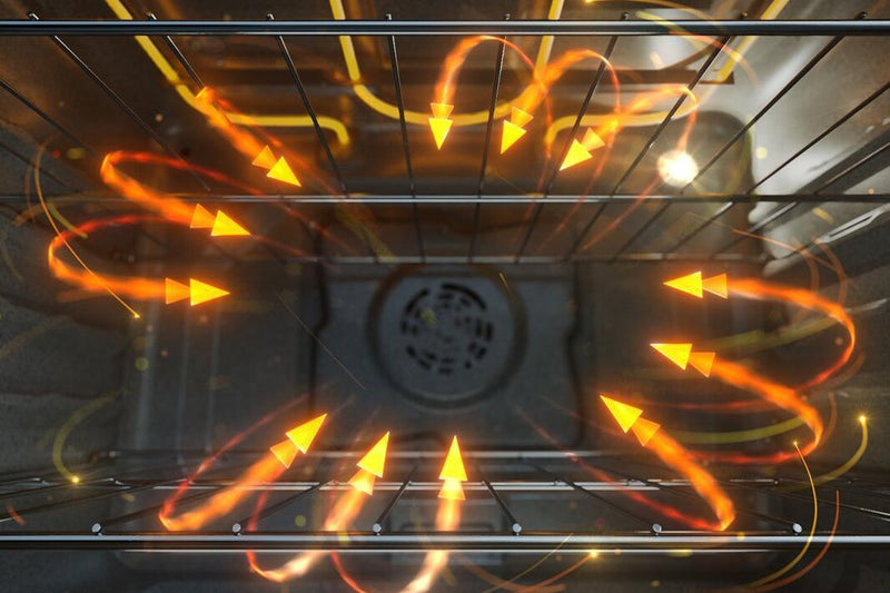 Cuisinière électrique Whirlpool de 5,3 pi3 avec cuisson à air - blanche - YWFES4530SW