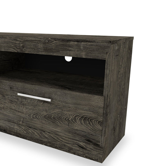 Meuble pour téléviseur Camden de 56 po avec rangement et système de gestion des câbles pour téléviseurs jusqu’à 60 po - chêne albâtre