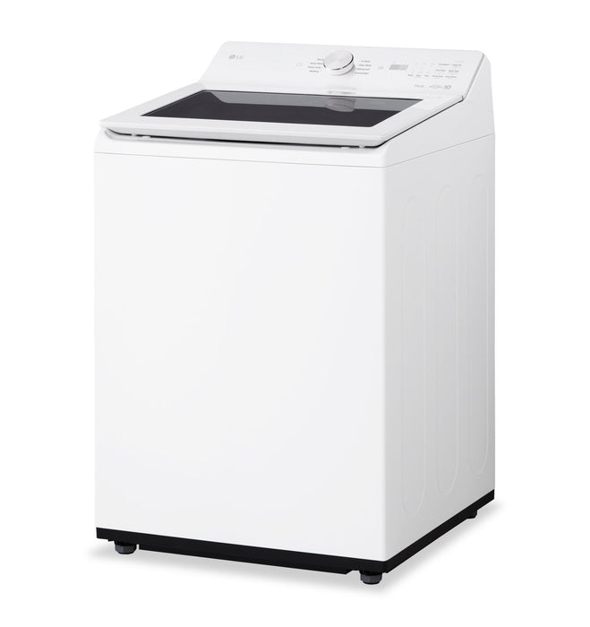 Laveuse intelligente LG à chargement par le haut de 5,8 pi3 avec EasyUnload et détection IA - blanc alpin - WT8200CW