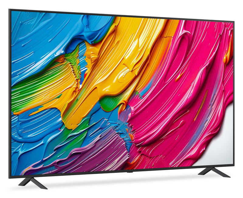 Téléviseur intelligent QNED LG QNED80 UHD 4K de 86 po avec webOS (86QNED80AUA.ACC) - modèle 2025