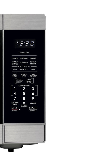 Four à micro-ondes de comptoir Sharp de 2,2 pi3 avec plateau tournant CarouselMD et technologie InverterMD - SMC2264KSC