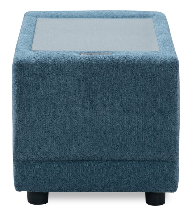 Console modulaire Voyage en tissu - bleue