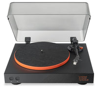  Tourne-disque Spinner de JBL avec Bluetooth - noir et orange