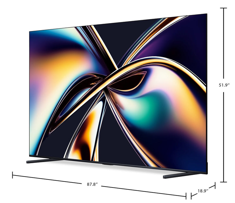 Téléviseur intelligent QLED à Mini DEL Pro HISENSE U88QG UHD 4K de 100 po avec IA et Google TVMC (100U88QG) - modèle 2025